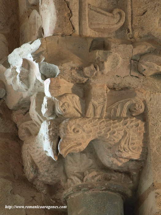 CAPITEL DEL VANO ABSIDAL SUR